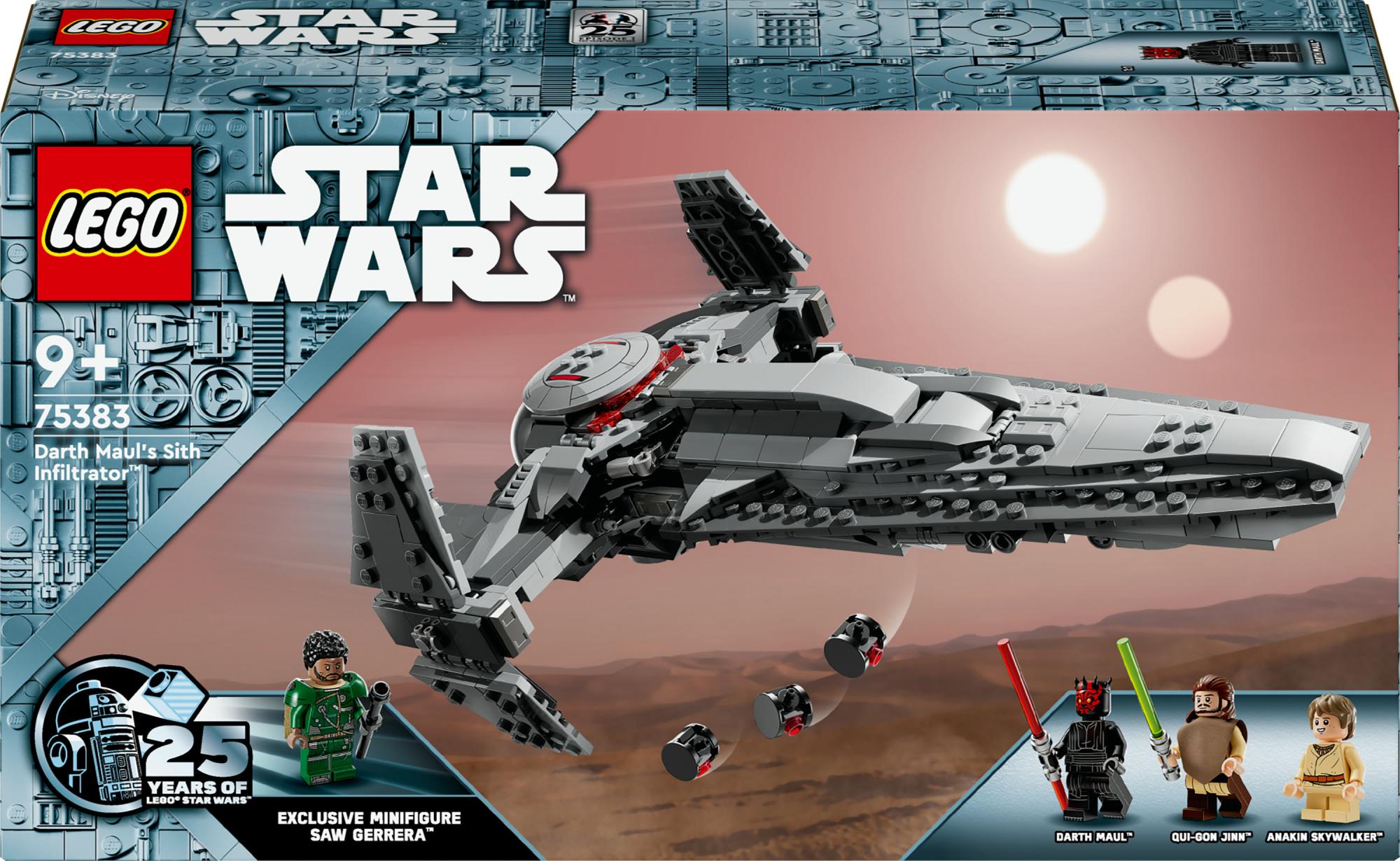 Lego Star Wars Tm Darth Maul Apos   Sith Infiltratorâ   75383  Geekd Dk