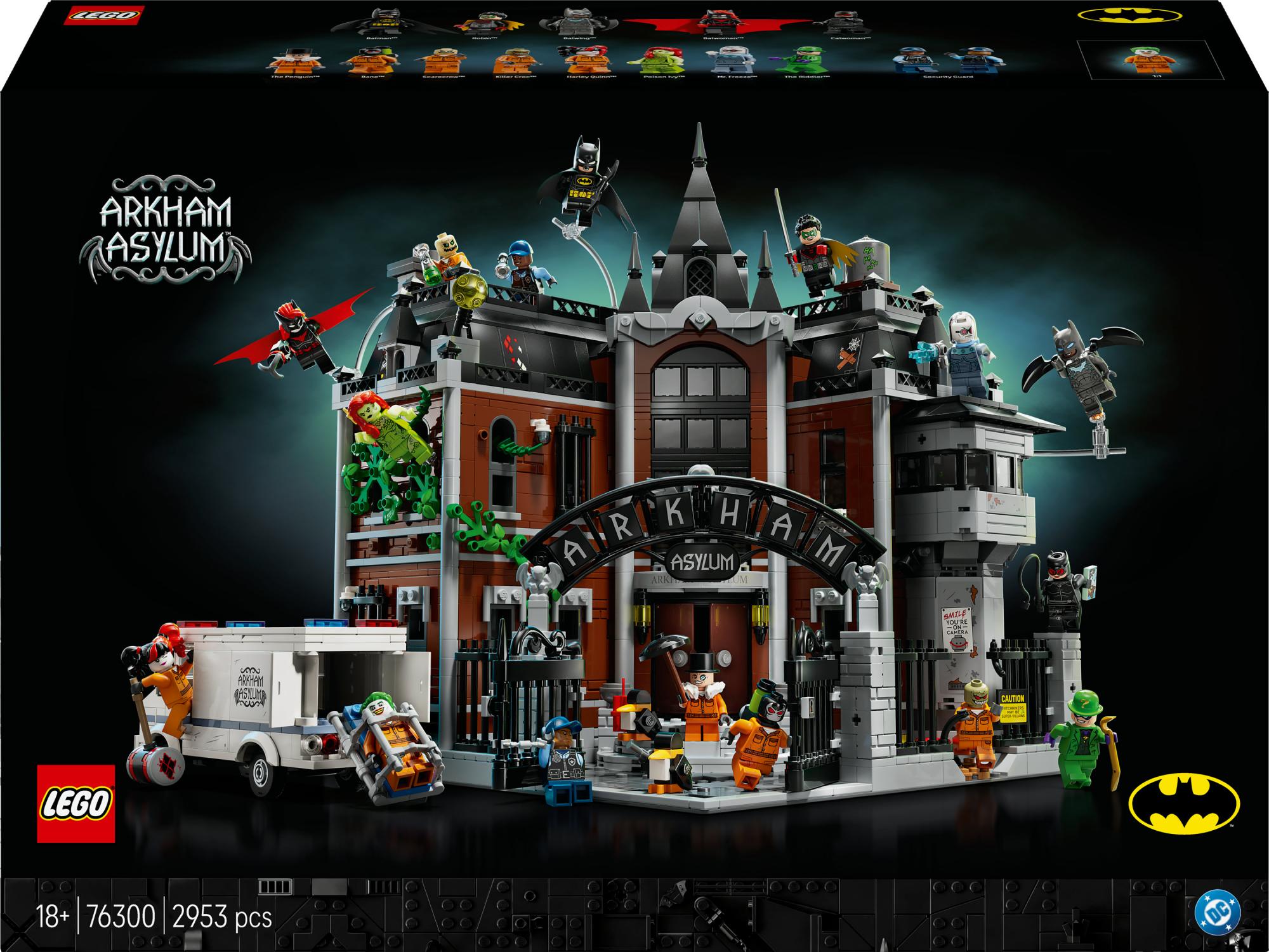 Lego Super Heroes Arkham Asylum  76300  Geekd Dk