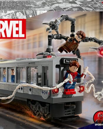 Lego Super Heroes Spider-man Vs  Doc Ock: Subway Train Scene  76321  Geekd Dk