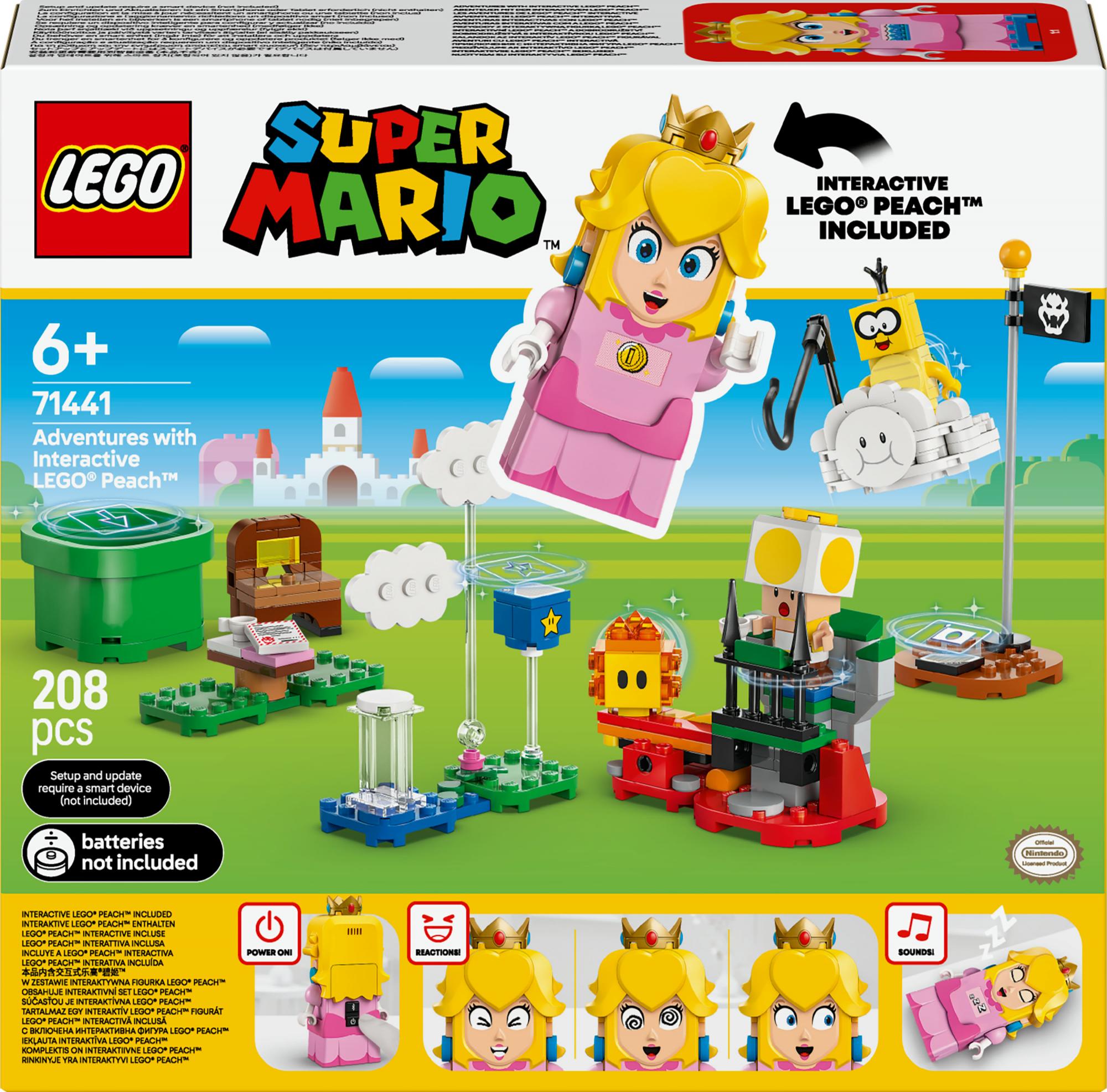 Lego 71441 Super Mario Adventures With The Interactive Lego Peach Geekd Dk