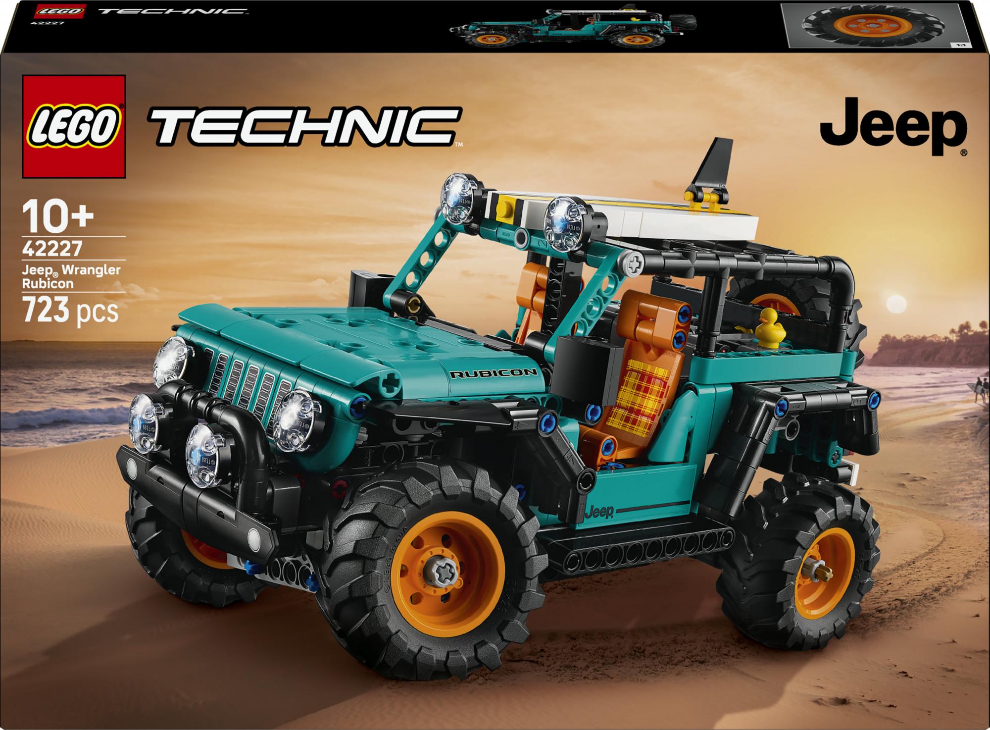 Lego Technic   Jeep Wrangler Rubicon Suv Geekd Dk