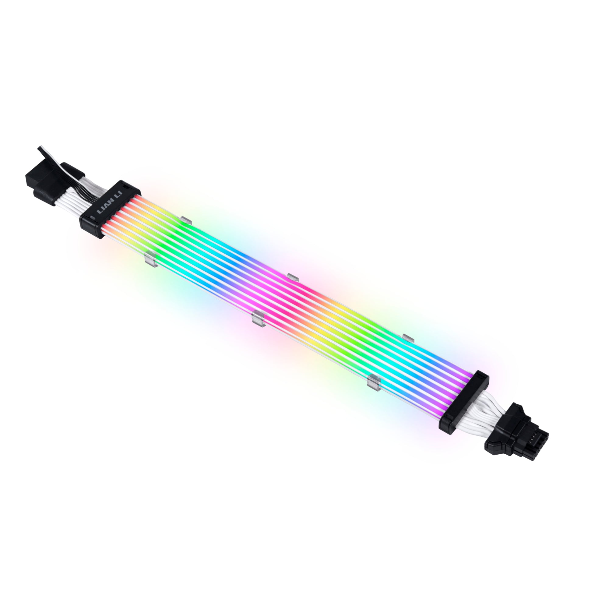 Lian Li Strimer Plus V2 16-  12 4pin Connector    Light Guides  16 Awg Kabelforlænger Geekd Dk