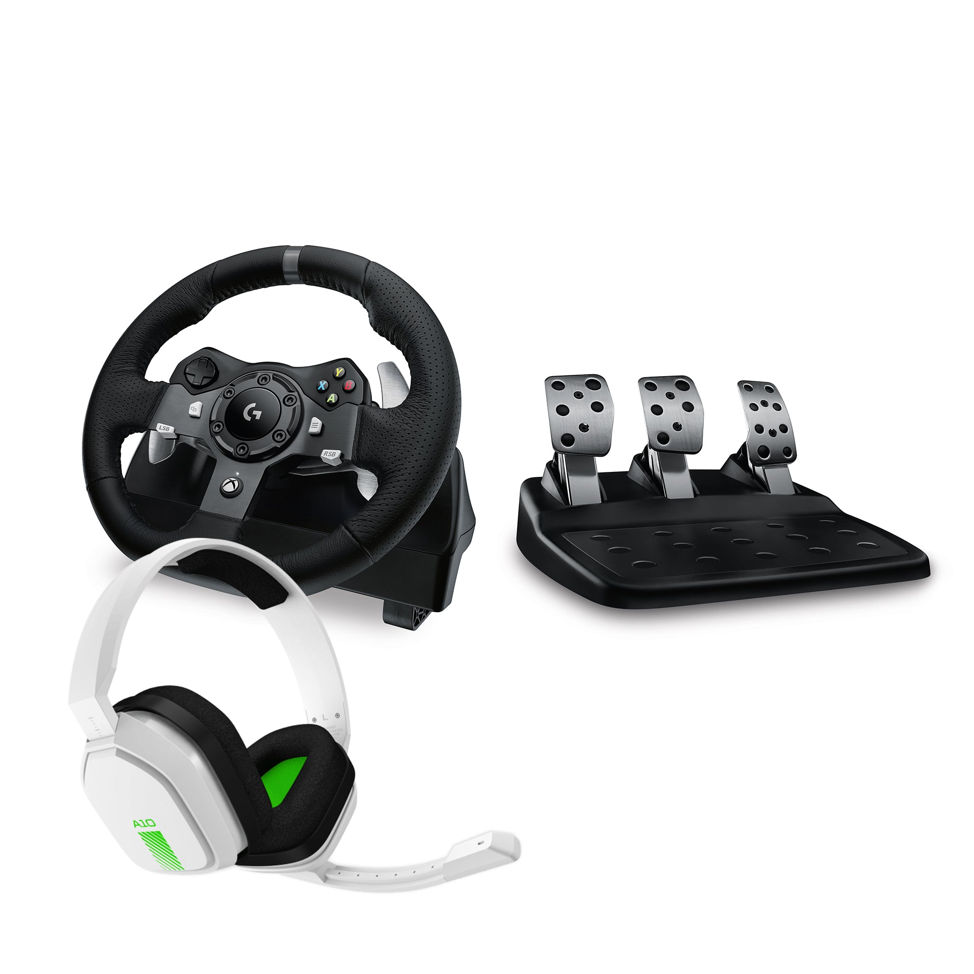 Logitech G920   Astro A10 Bundle Rat Pedal Geekd Dk