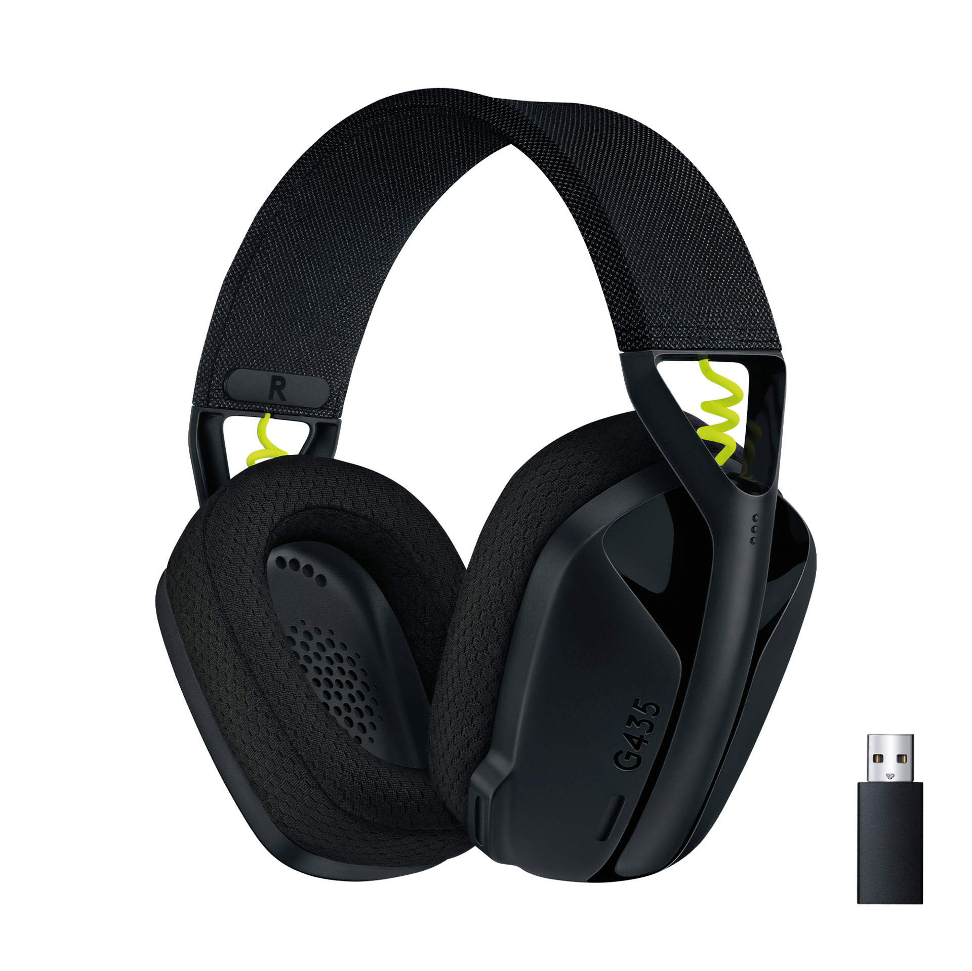 Logitech G435 Lightspeed Trådløs Gaming Headset Sort Geekd Dk