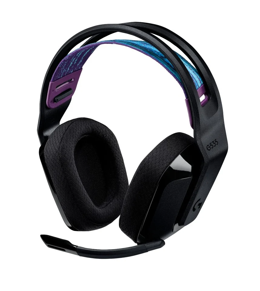 Logitech G535 Lightspeed Trådløst Gaming Headset Sort Geekd Dk