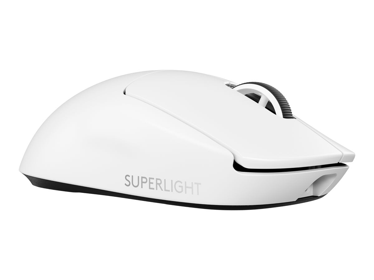 Logitech   Pro   Superlight   Optisk Trådløs Hvid Mus Geekd Dk