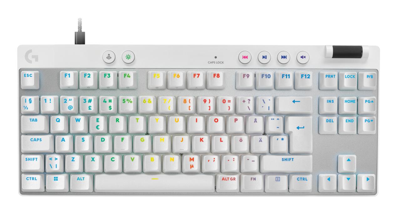 Logitech Pro Tkl Rapid Tenkeyless Gaming Keyboard Tastatur Geekd Dk