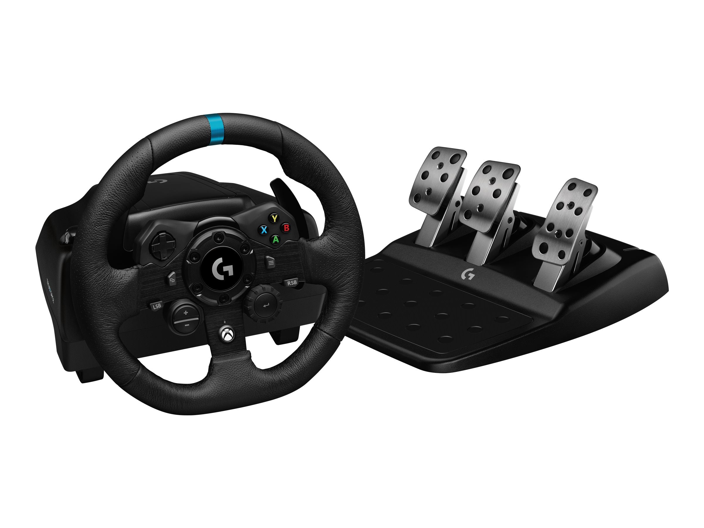 Logitech G923 Rat Og Pedalsæt Pc Sony Playstation   Og Ps4 Rat Pedal Geekd Dk