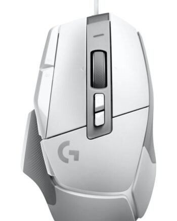 Logitech G502   Gaming Mouse White Mus Geekd Dk