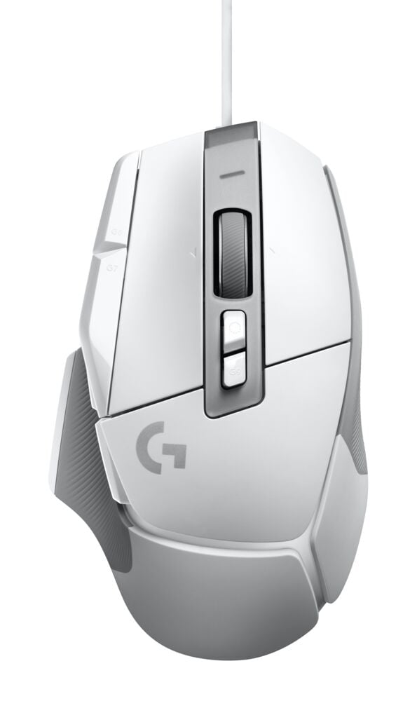 Logitech G502   Gaming Mouse White Mus Geekd Dk