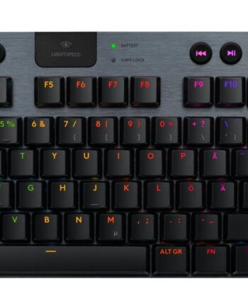 Logitech G915   Lightspeed Tkl Low-profile Wireless Gaming Keyboard Tastatur Geekd Dk
