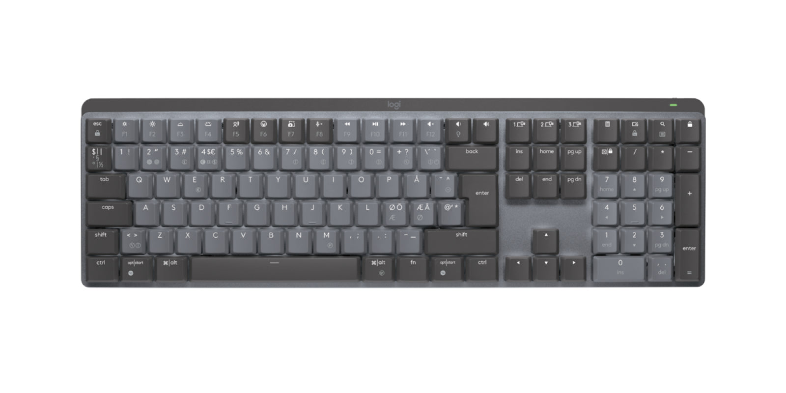 Logitech Master Series Mx Mechanical Tastatur Mekanisk Geekd Dk
