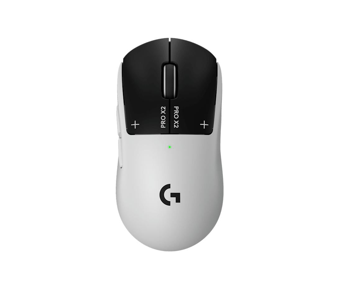 Logitech Pro X2 Superstrike Optisk Trådløs Hvid Mus Geekd Dk