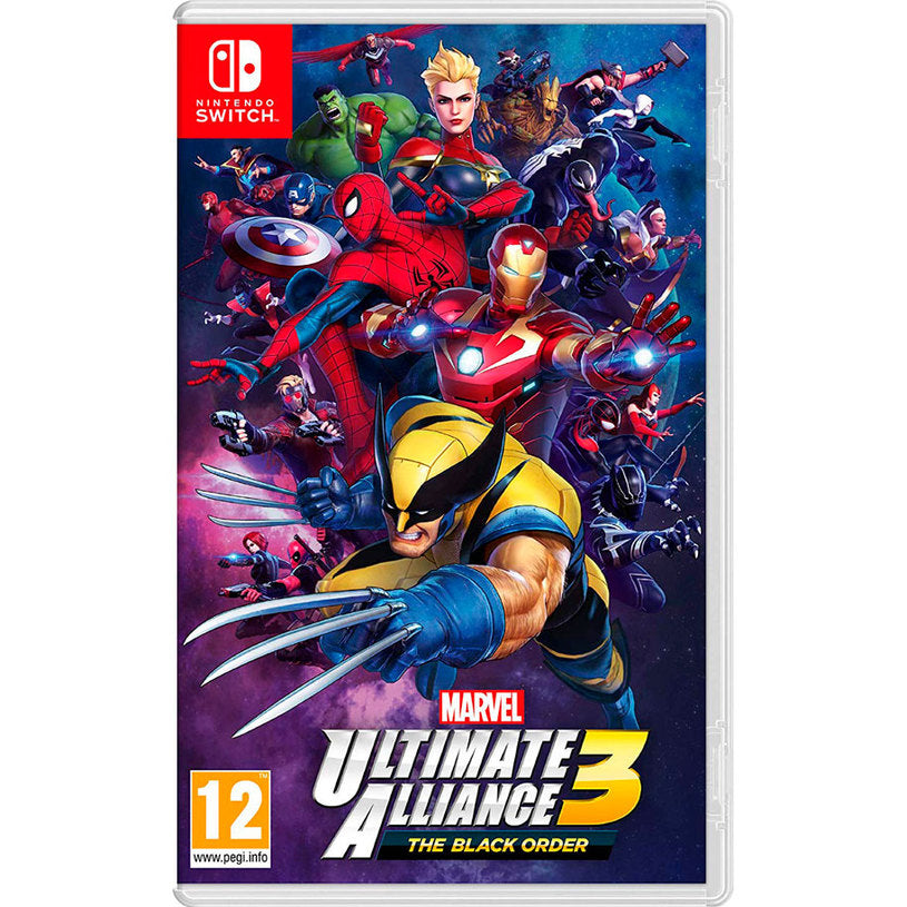 Marvel Ultimate Alliance  : The Black Order  Ukv  Nintendo Switch Spil Geekd Dk