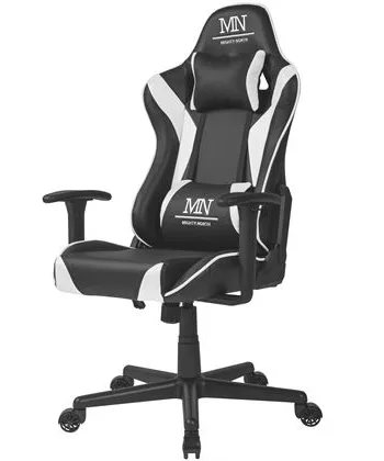 Mighty North Racing Gamer Stol Hvid