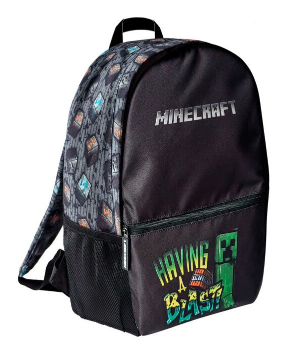 Minecraft Having   Blast School Bag  40 Cm Bag Taske Geekd Dk