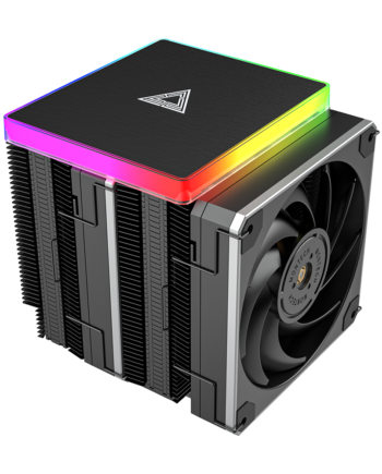 Montech Metal Dt24 Premium Cpu Cooler  Argb Top Cover  2x 120mm Pwm Fans  Lga1700   Am5 Support  270w Tdp Cpu Køler Geekd Dk
