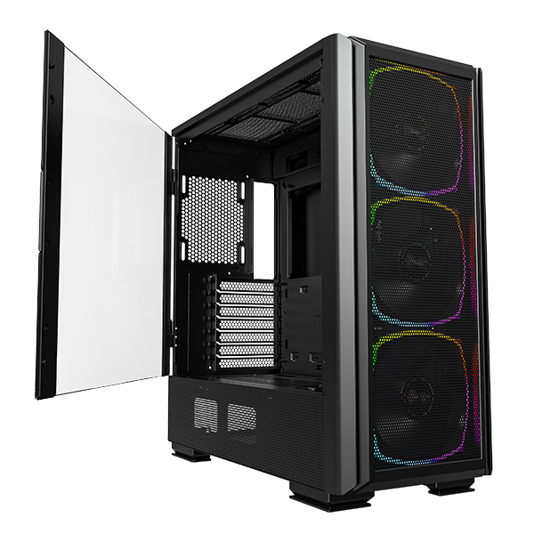 Montech Sky Two Gx Black Midi-tower   -atx  3x Argb Pwm Fans Kabinet Geekd Dk
