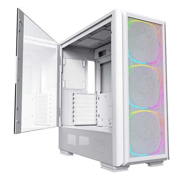 Montech Sky Two Gx White Midi-tower   -atx  3x Argb Pwm Fans Kabinet Geekd Dk