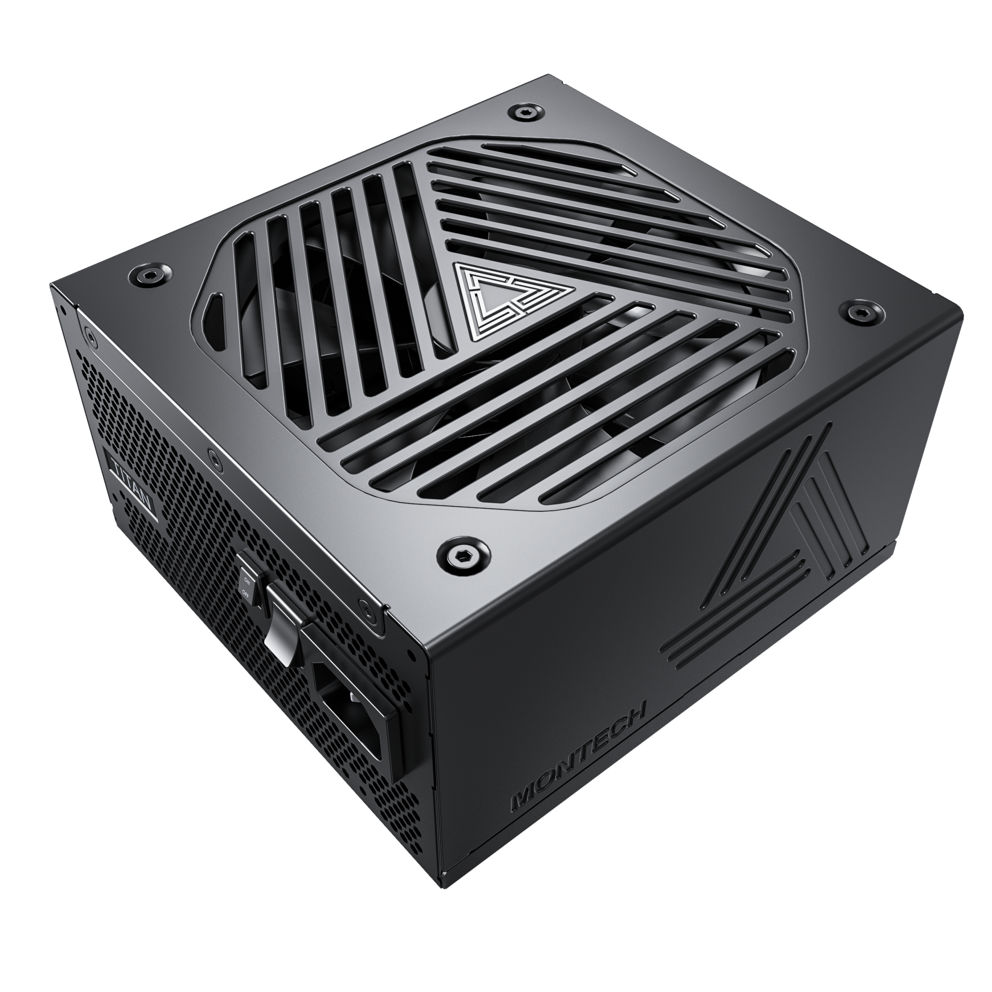 Montech Titan 850w Full Modular  80  Gold   Cybenetics Gold  Atx      12vhpwr Connector Psu Geekd Dk