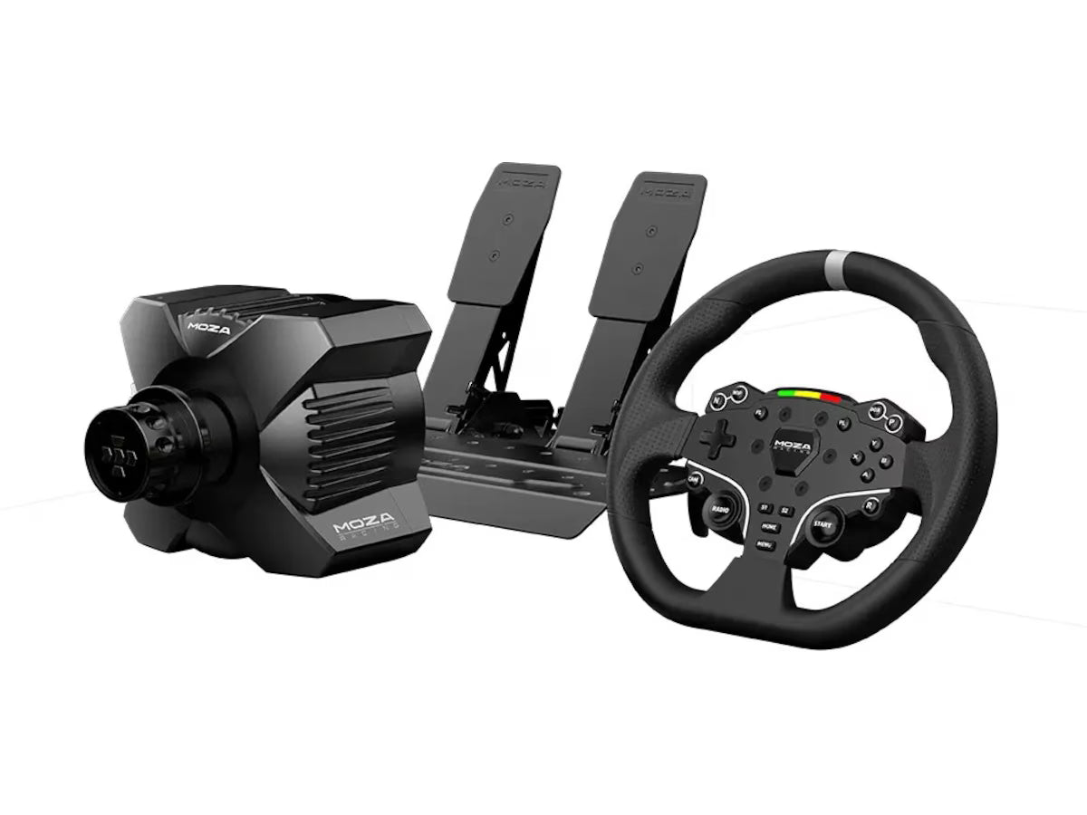 Moza R3 Racing Simulator Bundle Pc Rat Pedal Geekd Dk