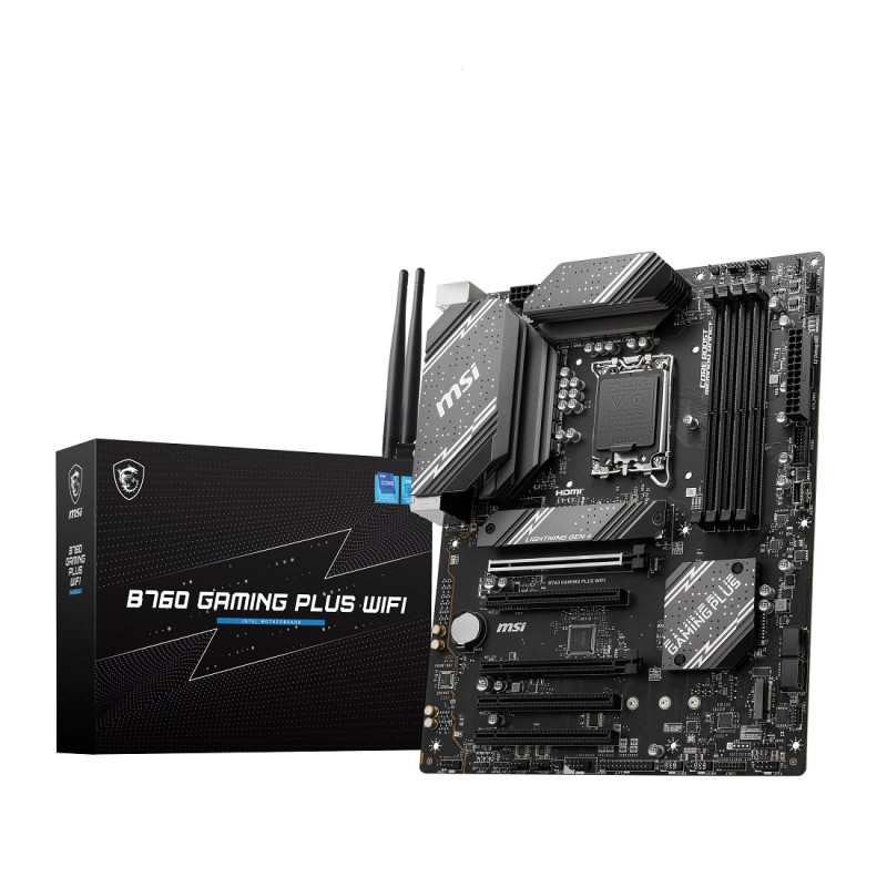 Msi B760 Gaming Plus Wifi Lga1700 Bundkort Geekd Dk