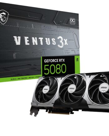 Msi Geforce Rtx 5080 16g Ventus 3x Oc Grafikkort Geekd Dk