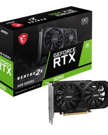 Msi Rtx 3050 6gb Ventus 2e   Oc Gddr6 Grafikkort Geekd Dk