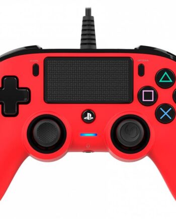 Nacon Compact Controller  Rød  Konsol Geekd Dk