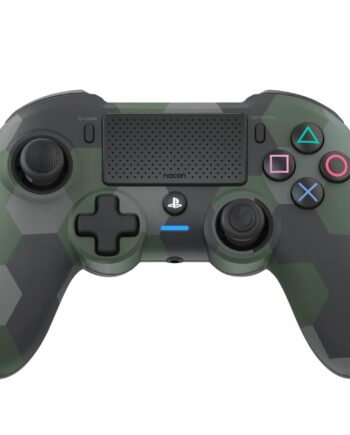 Nacon Trådløs Dualshock   V2 Controller Asymmetric Camo Grøn  Ps4  Geekd Dk