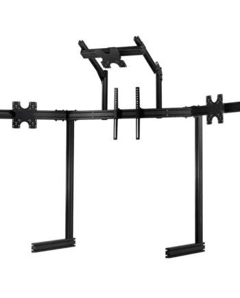 Next Level Racing Elite Fritstående Quad Monitor Stand   Sort  Skærmophæng Geekd Dk