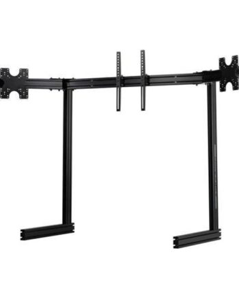Next Level Racing Elite Fritstående Triple Monitor Stander   Sort  Skærmophæng Geekd Dk