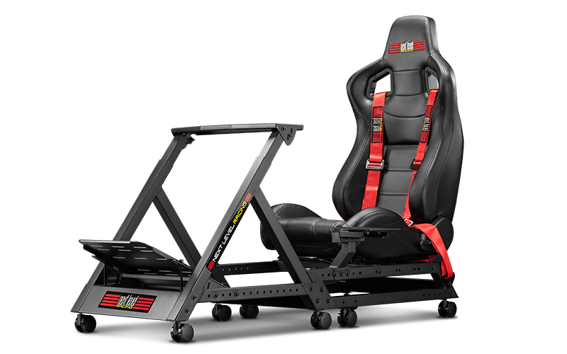 Next Level Racing Gttrack Racingseat Sort Rød Racing Seat Geekd Dk