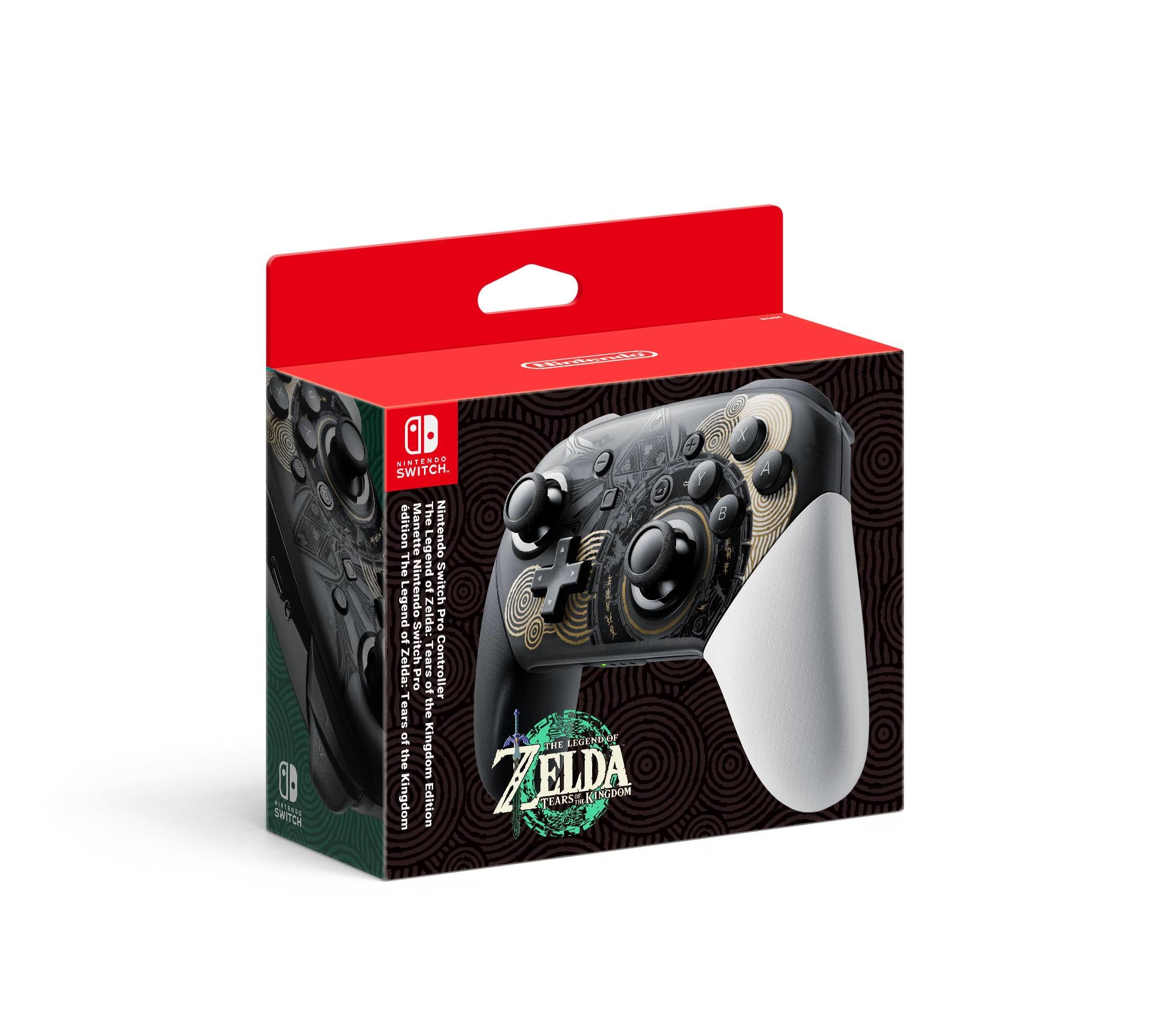 Nintendo Switch Pro Controller Legend Of Zelda: Tears Of The Kingdom Edition Geekd Dk