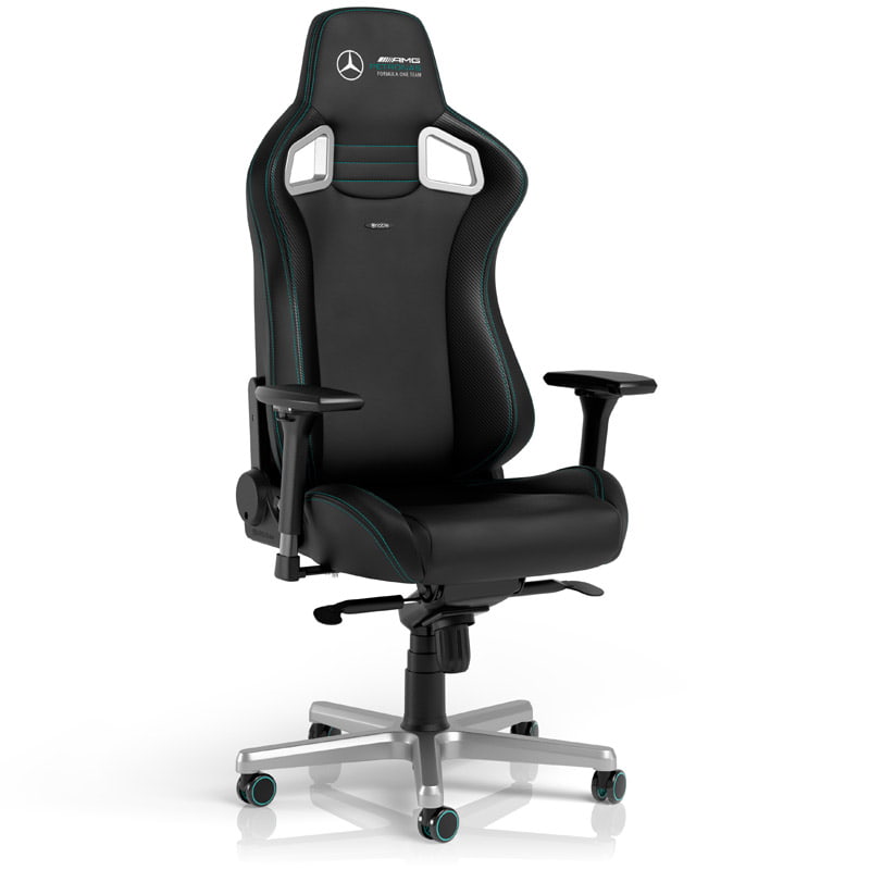 Noblechairs Epic Mercedes-amg Petronas Formula One Team 2021 Edition Stol Geekd Dk