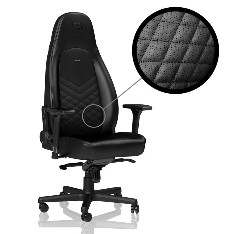 Noblechairs Icon Black Black Stol Geekd Dk