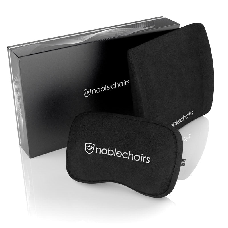 Noblechairs Memory Foam Pudesæt Til Gamingstol Black Puder Geekd Dk