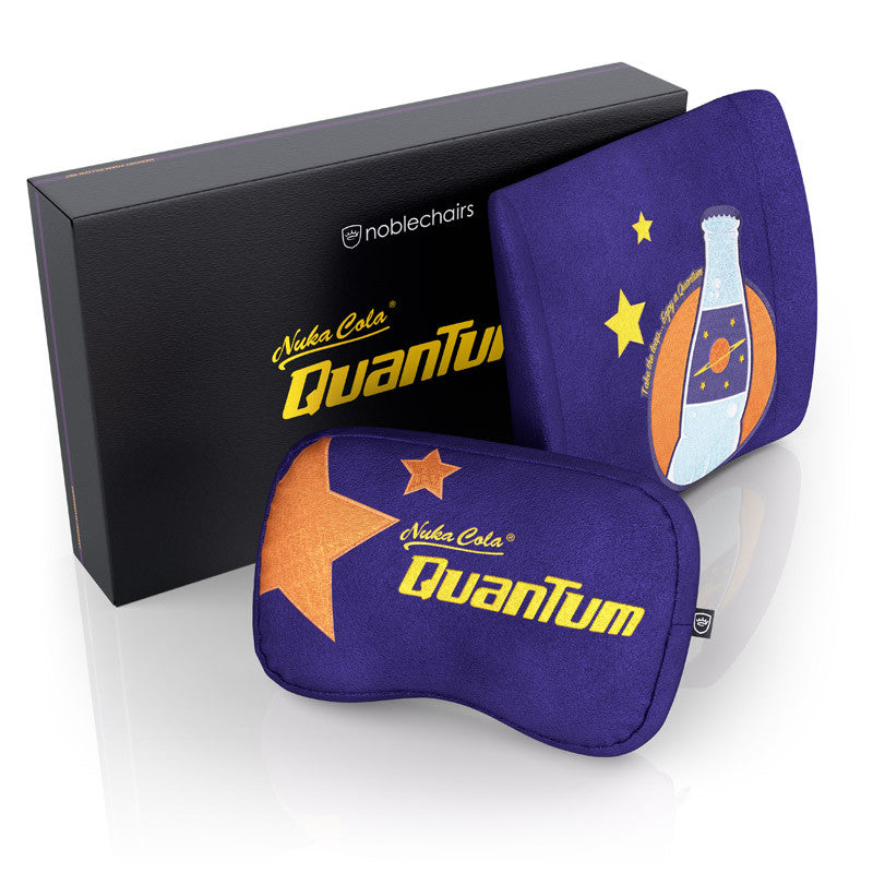 Noblechairs Memory Foam Pudesæt Til Gamingstol Fallout Nuka-cola Quantum Edition Puder Geekd Dk