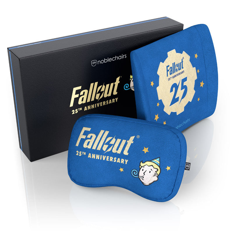 Noblechairs Memory Foam Pudesæt Til Gamingstol Fallout 25th Anniversary Edition Puder Geekd Dk