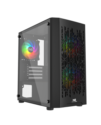 Nordic Gaming Fenris Rgb Mini Tårn Micro-atx Sort Kabinet Geekd Dk