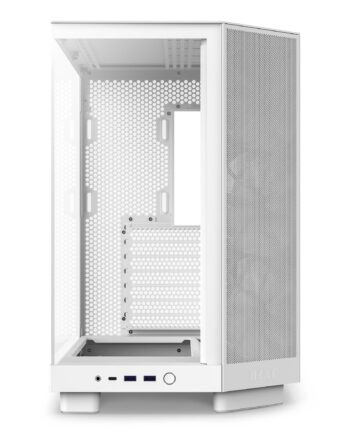 Nzxt   Series H6 Flow Tårn Atx Hvid Kabinet Geekd Dk