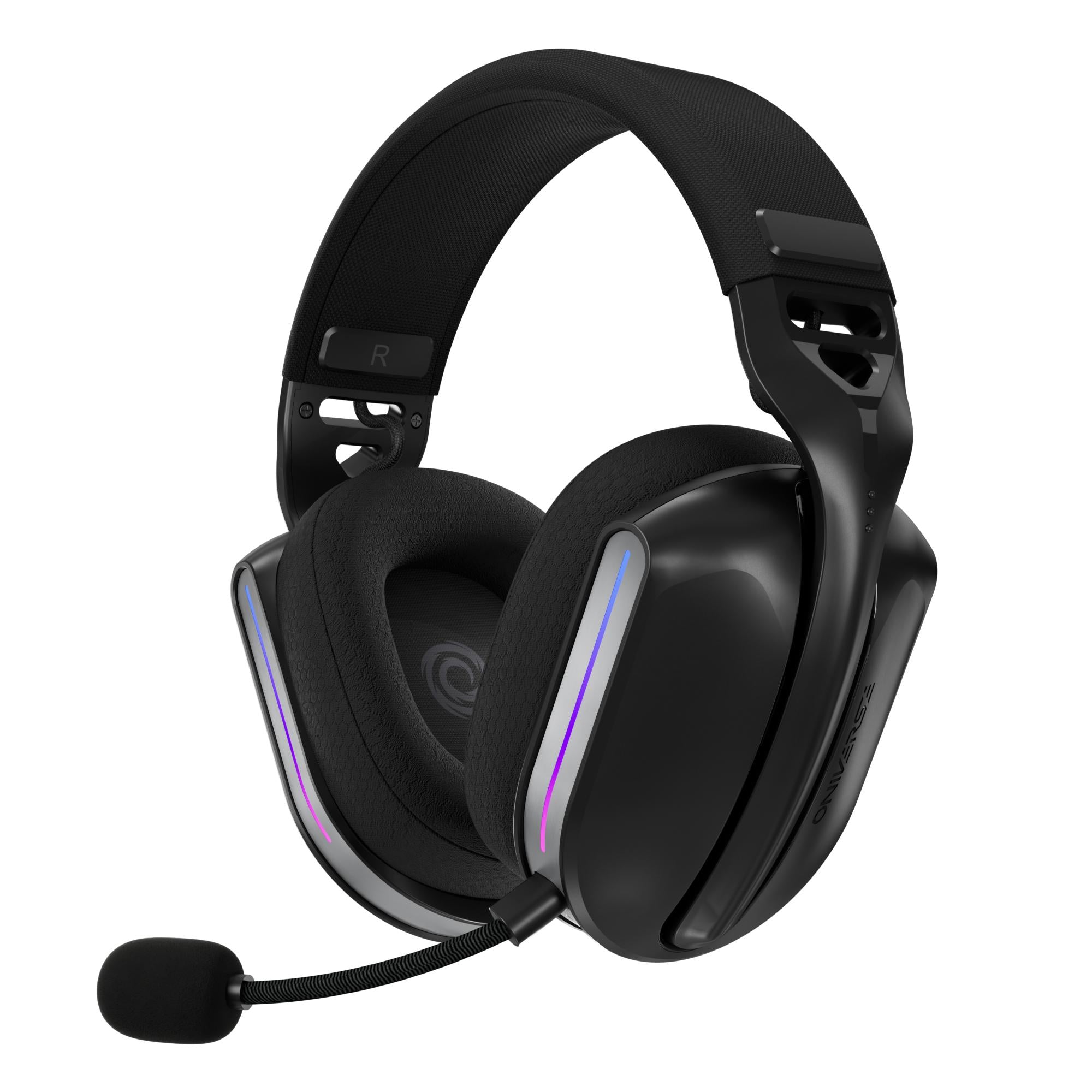 Oniverse Wireless Gaming Headset Polaris Eclipse Black Konsol Tilbehør Geekd Dk