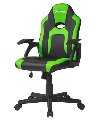 Paracon Junior Børne Gamerstol Grøn