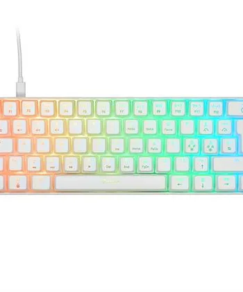 Paracon Slay Mini Rgb Mekanisk Tastatur Hvid