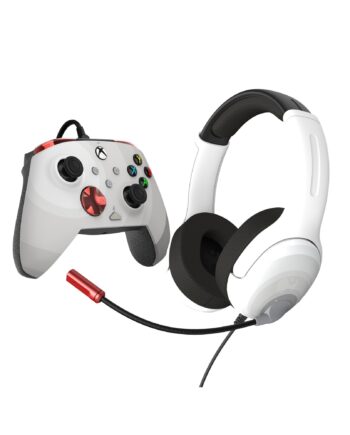 Pdp Rematch   Airlite Radial Hvid Bundle Licensed Xbox Controller Geekd Dk