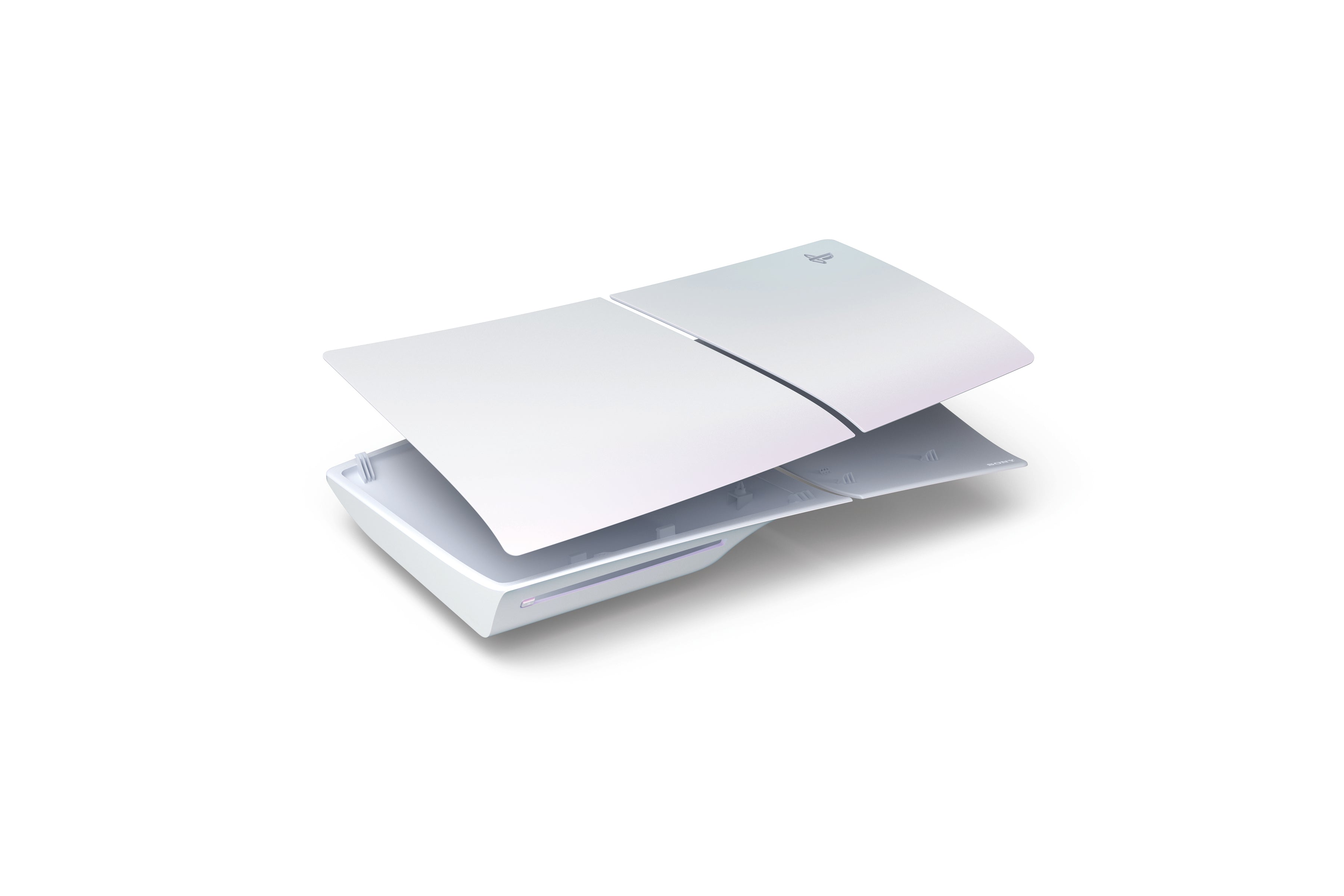 Playstation   Cover  Slim    Chroma Pearl Konsol Tilbehør Geekd Dk