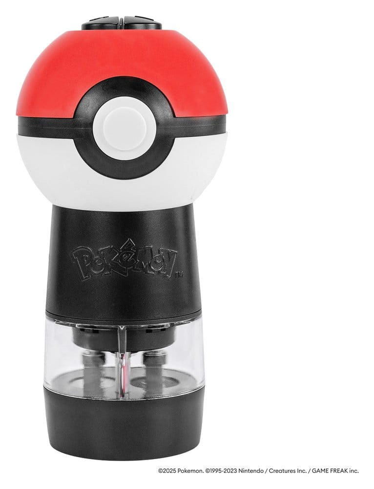Pokémon Elektrisk Salt- Og Peberkværn   Poké Ball Design Legetøj Geekd Dk