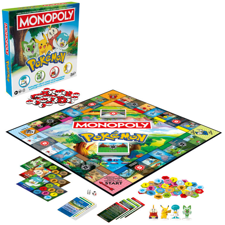 Pokémon Monopoly  Matador   Dk No  Merchandise Geekd Dk