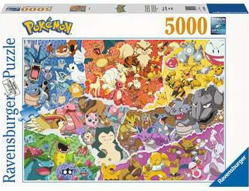 Pokemon Puslespil 5000 Brikker Pokémon Allstars Geekd Dk