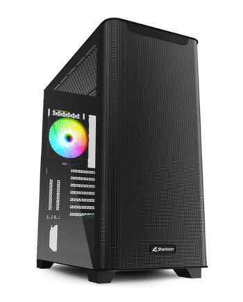Sharkoon M30 Rgb  Tower Case  Black  Tempered Glass  Kabinet Geekd Dk